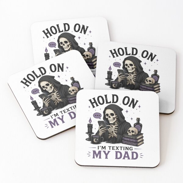 Item preview, Hold On I’m Texting My Daddy designed and sold by MotylekAnia.