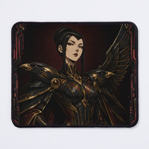Item preview, Empress Crow Neo Deco – Cyberpunk Anime designed and sold by Apocalyptic Art Studio.