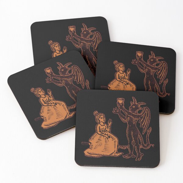 Item preview, The Demon and the Maiden (orange version) designed and sold by Dungeon-Shop.