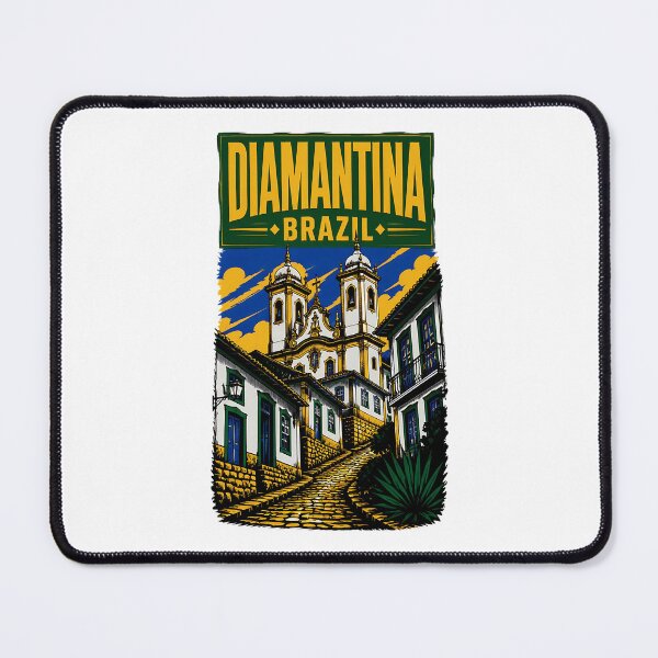 Item preview, Diamantina Brazil Vintage Travel Tourism designed and sold by TravelersGems.