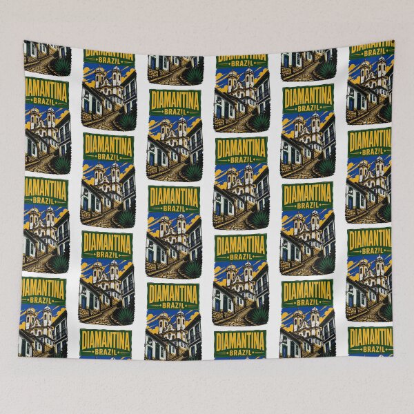 Item preview, Diamantina Brazil Vintage Travel Tourism designed and sold by TravelersGems.