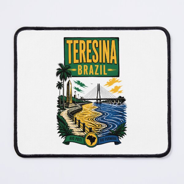 Item preview, Teresina Brazil Vintage Travel Tourism designed and sold by TravelersGems.