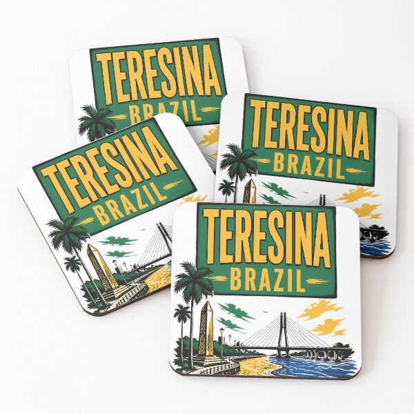 Item preview, Teresina Brazil Vintage Travel Tourism designed and sold by TravelersGems.