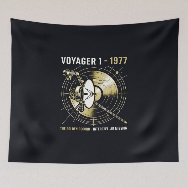 Item preview, Voyager 1 1977 Golden Record Interstellar Mission Graphic designed and sold by KiwiRider.