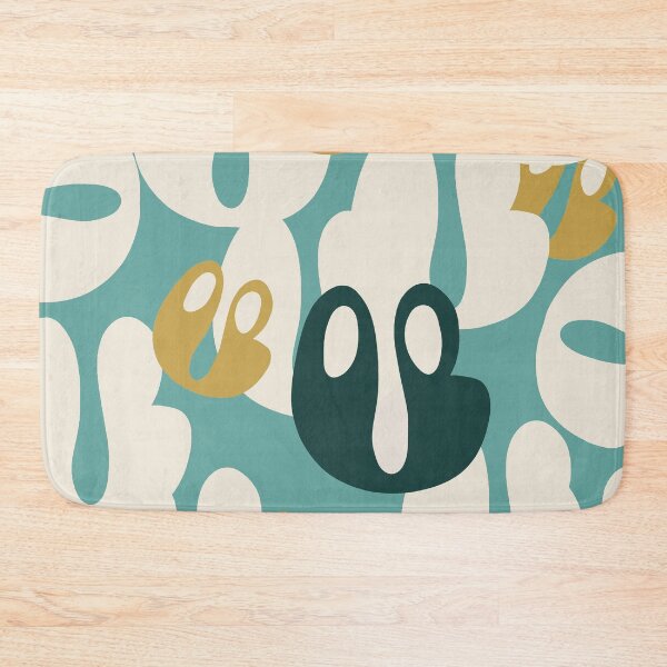 Item preview, Curious Little Ghosts – Retro Abstract Pattern designed and sold by Louise Wersäll.