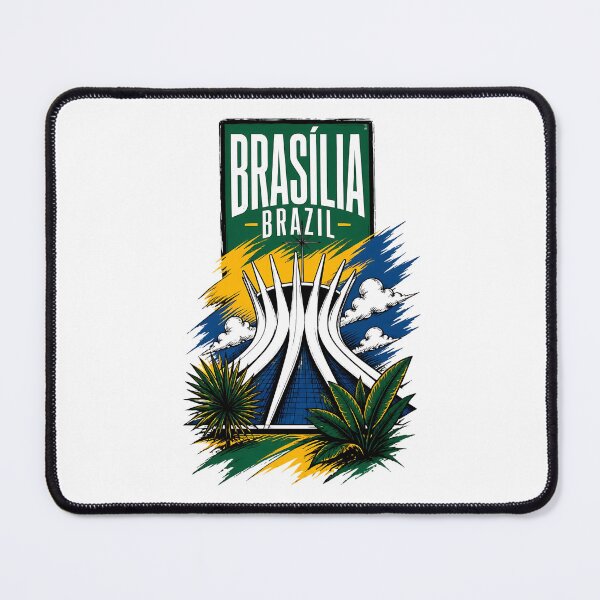 Item preview, Brasilia Brazil Vintage Travel Tourism designed and sold by TravelersGems.