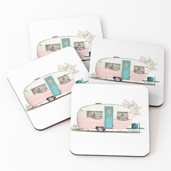 Item preview, Sunny vintage camper vibe designed and sold by anytka.
