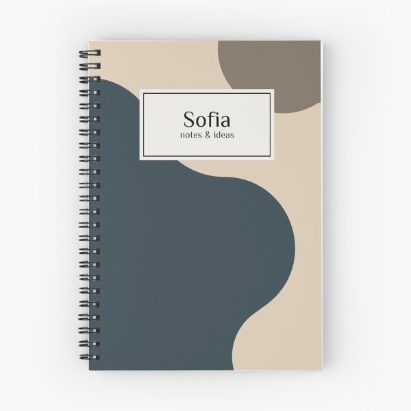 Item preview, Personalized Sofia Notebook Sketch Design designed and sold by AhmedZouita.
