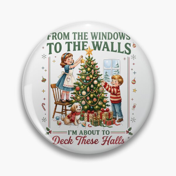 Artikelvorschau, Von Fenstern bis Wänden – Ich bin dabei, wenn es darum geht, diese Hallen zu Weihnachten zu schmücken entworfen und verkauft von T9AXER.