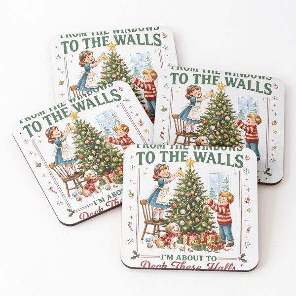 Item preview, From Windows To Walls I'M About Deck These Halls Christmas designed and sold by T9AXER.