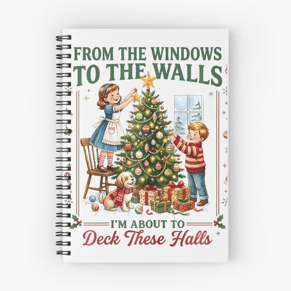 Item preview, From Windows To Walls I'M About Deck These Halls Christmas designed and sold by T9AXER.