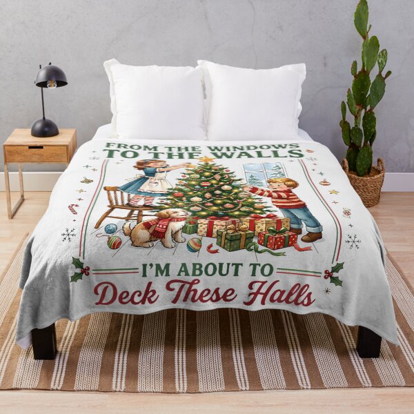 Item preview, From Windows To Walls I'M About Deck These Halls Christmas designed and sold by T9AXER.