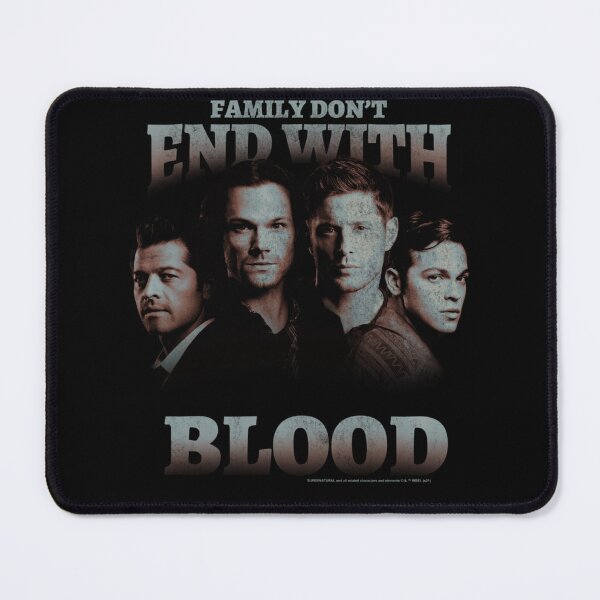 Item preview, Supernatural Family Don't End With Blood Design designed and sold by taufestiamatne.