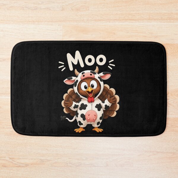 Item preview, Turkey Moo Funny Thanksgiving designed and sold by TheEndDesign.