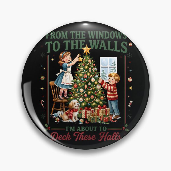 Artikelvorschau, Von Fenstern bis Wänden – Ich bin dabei, wenn es darum geht, diese Hallen zu Weihnachten zu schmücken entworfen und verkauft von T9AXER.