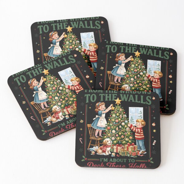 Item preview, From Windows To Walls I'M About Deck These Halls Christmas designed and sold by T9AXER.