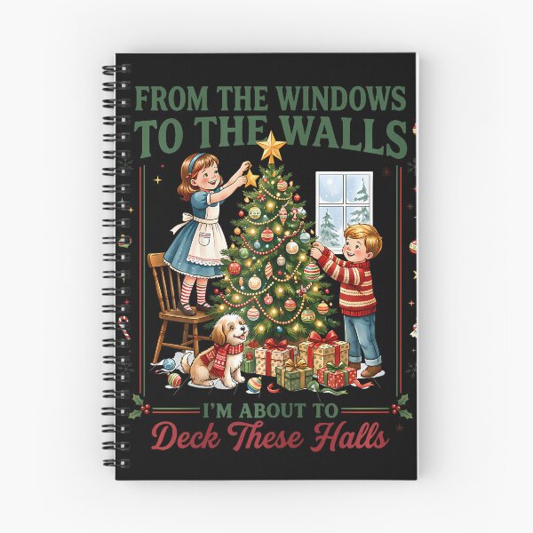 Item preview, From Windows To Walls I'M About Deck These Halls Christmas designed and sold by T9AXER.