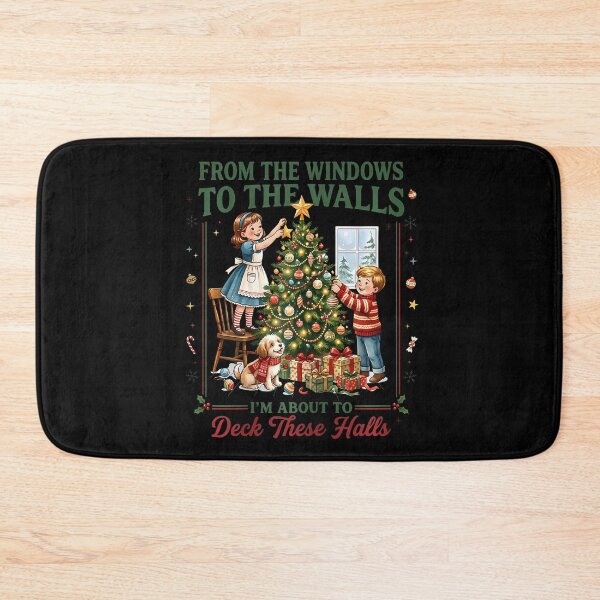 Item preview, From Windows To Walls I'M About Deck These Halls Christmas designed and sold by T9AXER.