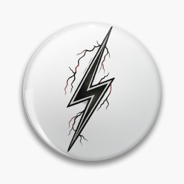 Item preview, Dark Lightning Bolt Grunge – Electric Storm Graphic designed and sold by aloksahu123.
