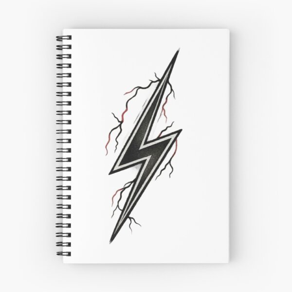 Item preview, Dark Lightning Bolt Grunge – Electric Storm Graphic designed and sold by aloksahu123.