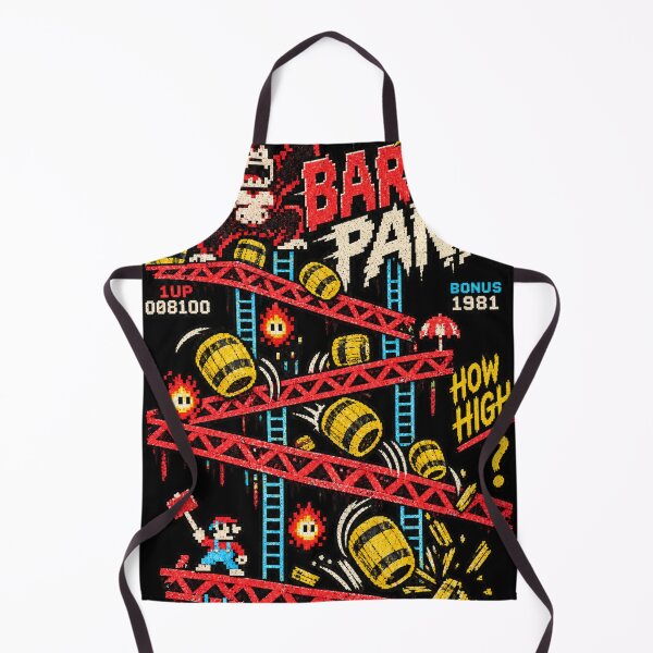 Item preview, Barrel Panic – Retro Donkey Kong Arcade Homage designed and sold by Cohaagens Bazaar.