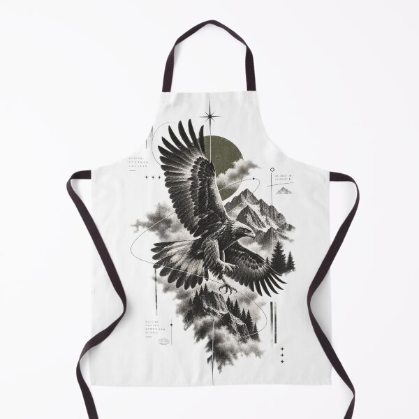 Item preview, Eagle Rising — Mountain Flight Celestial Vintage Collage designed and sold by mari0n980.
