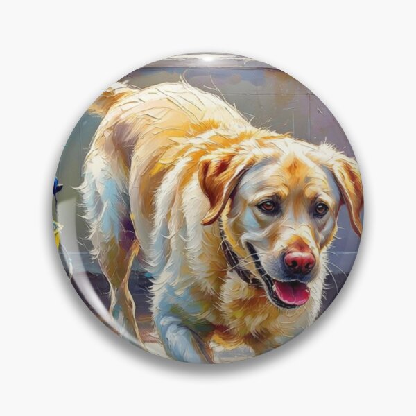 Artikelvorschau, Hund spielt in Farben entworfen und verkauft von The King's general goods.