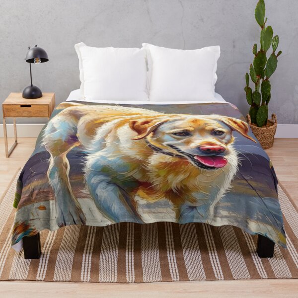 Item preview, Dog playing in paints designed and sold by The King's general goods.
