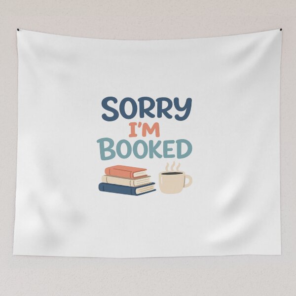 Item preview, Sorry I’m Booked designed and sold by Kurogami13.