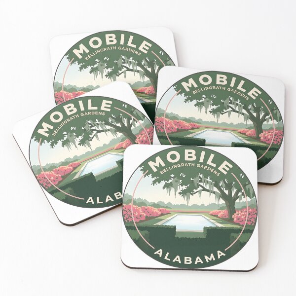 Item preview, Bellingrath Gardens Mobile Alabama Circular Badge Sticker designed and sold by DetourDgn.