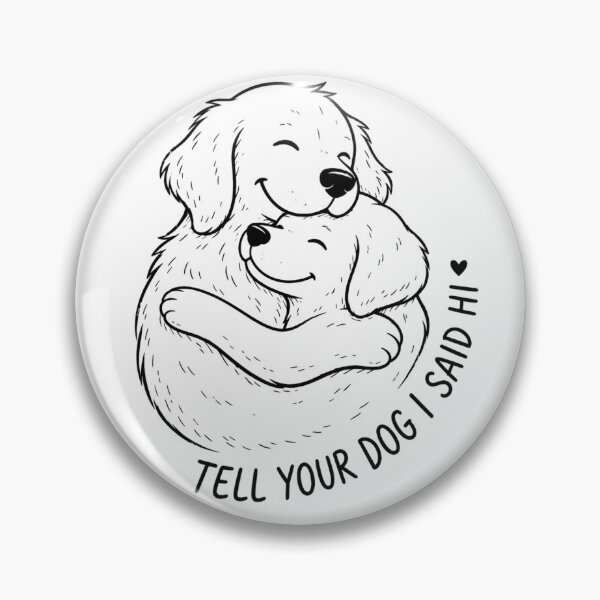 Item preview, dog lovers cute puppy quote illustration for pet fans designed and sold by ROUX-ART.