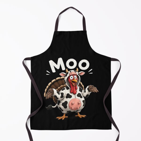 Item preview, Turkey Moo Funny Thanksgiving designed and sold by TheEndDesign.
