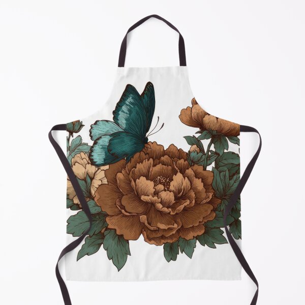 Item preview, Butterfly rests on blooming flowers designed and sold by anytka.