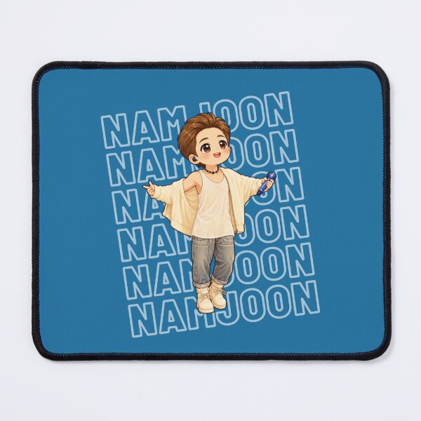 Item preview, BTS arirang - Namjoon on stage - cute chibi - indigo designed and sold by moteesshop.