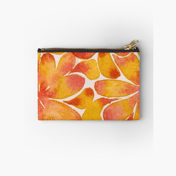 Item preview, Orange Floral Mandala: Watercolour Flower Circle designed and sold by ArithraStudio.