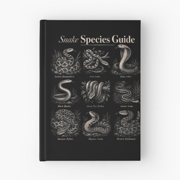 Item preview, Snake Species Guide Vintage Herpetology Chart designed and sold by T9AXER.