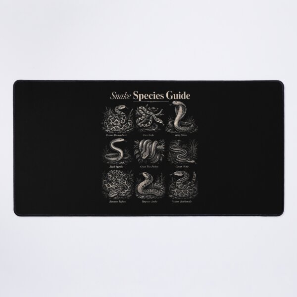 Item preview, Snake Species Guide Vintage Herpetology Chart designed and sold by T9AXER.