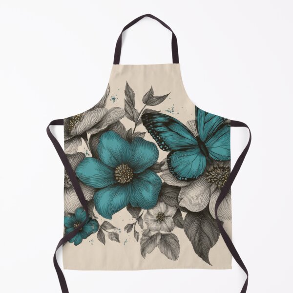 Item preview, Bright butterflies flowers designed and sold by anytka.
