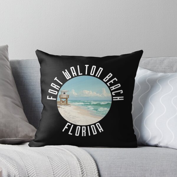 Item preview, Fort Walton Beach - Florida (with White Lettering) designed and sold by VelvetRoom.