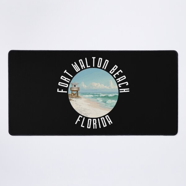 Item preview, Fort Walton Beach - Florida (with White Lettering) designed and sold by VelvetRoom.