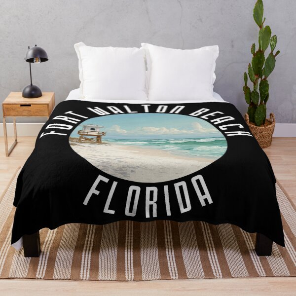 Item preview, Fort Walton Beach - Florida (with White Lettering) designed and sold by VelvetRoom.