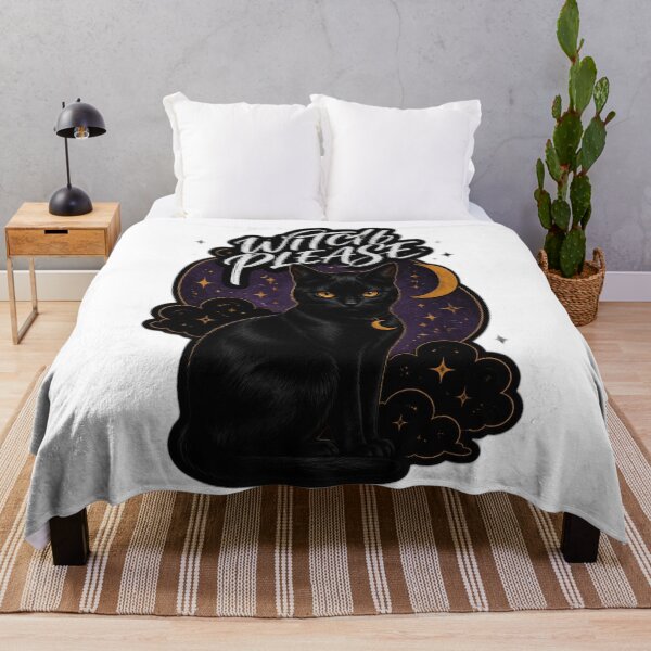 Item preview, Witch Please Black Cat Halloween Design designed and sold by Infinityspark.