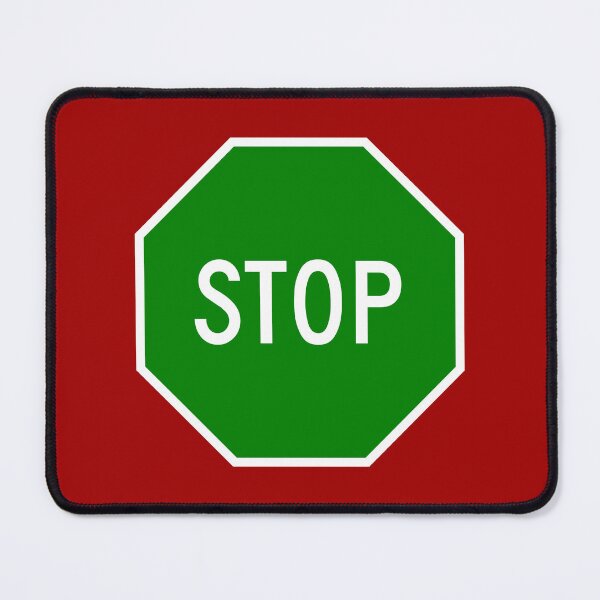 Item preview, Green Stop Sign designed and sold by Karate Octopus.