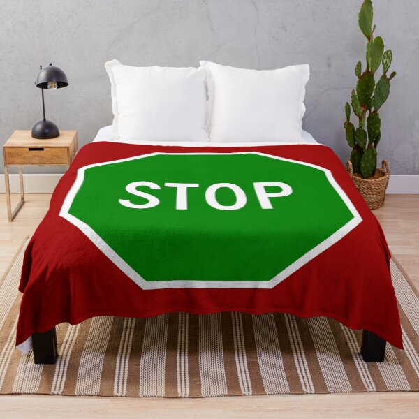 Item preview, Green Stop Sign designed and sold by Karate Octopus.