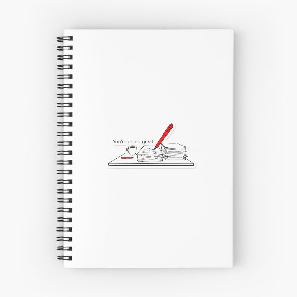 Item preview, Encouraging Teacher Desk with Red Pen designed and sold by NiftyWrx.