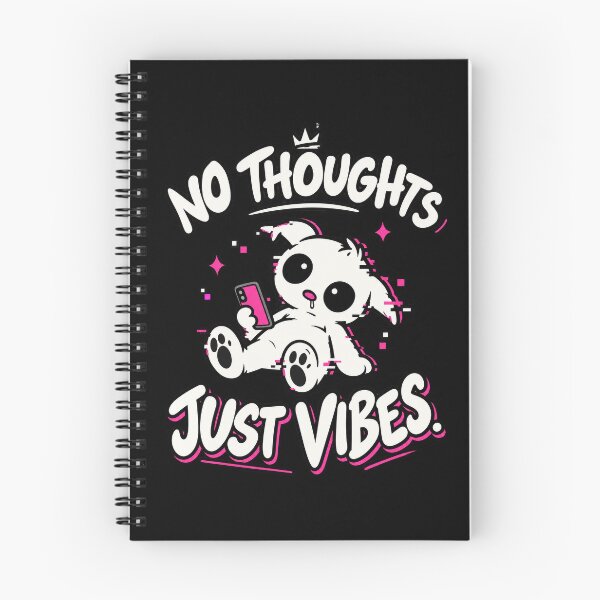 Item preview, No Thoughts Just Vibes - 'Zerp' the Glitch Gremlin T-Shirt designed and sold by Suparrific.