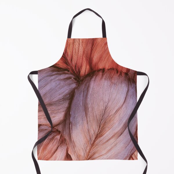 Item preview, Plum Velvet Curves – Abstract Macro Leaf designed and sold by Atlas-of-Worlds.