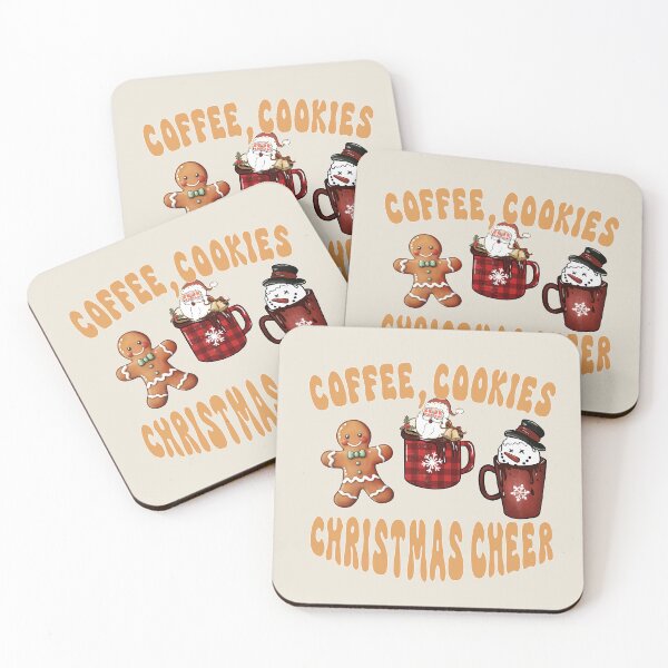 Item preview, Coffee Cookies & Christmas Cheer - Cozy Holiday Coffee Lover Sweater designed and sold by DAM Creative ⭐⭐⭐⭐⭐.