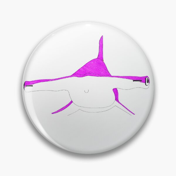 Item preview, Smiling Magenta Shark designed and sold by Bountiful Creatures.