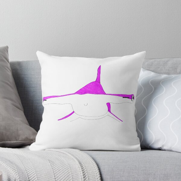 Item preview, Smiling Magenta Shark designed and sold by Bountiful Creatures.